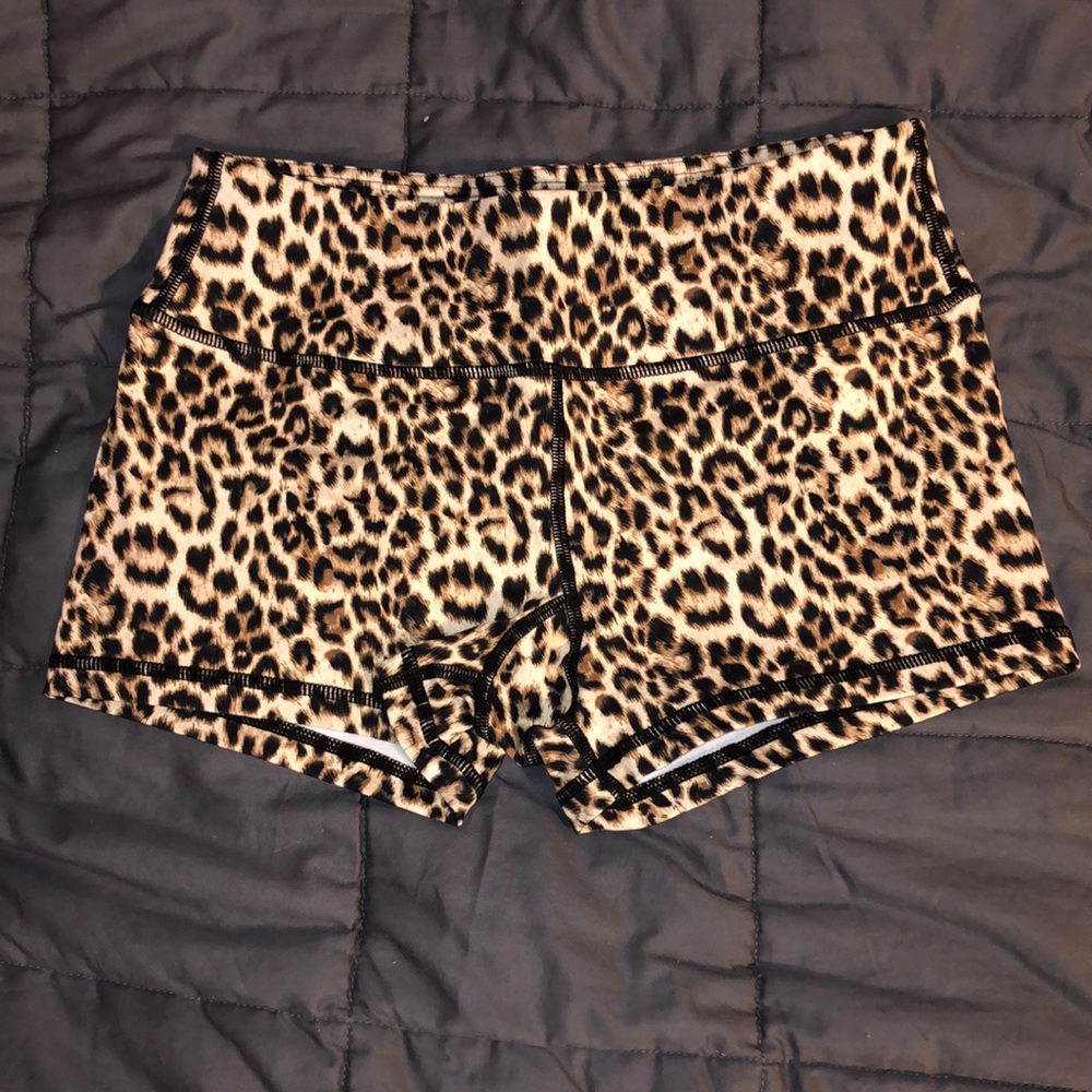 NWOT Savage Barbell Spandex Gym Shorts